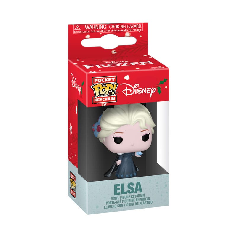 Disney Princess POP! Vinyl Keychains 4 cm Holiday Elsa Display (12) Funko POP