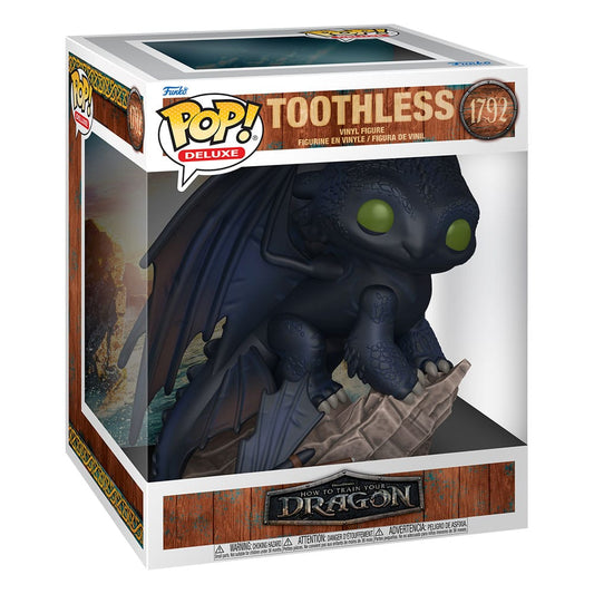 How to Train Your Dragon LAM POP! Deluxe Vinyl Figure Toothless 16 cm Funko POP