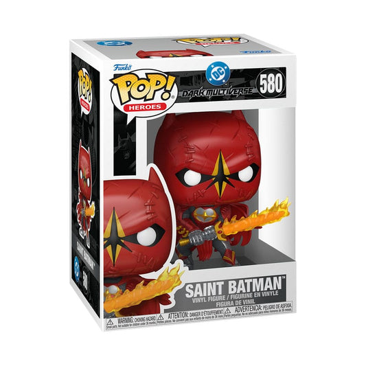 DC Dark Multiverse POP! Heroes Vinyl Figures Saint Batman 9 cm Funko POP