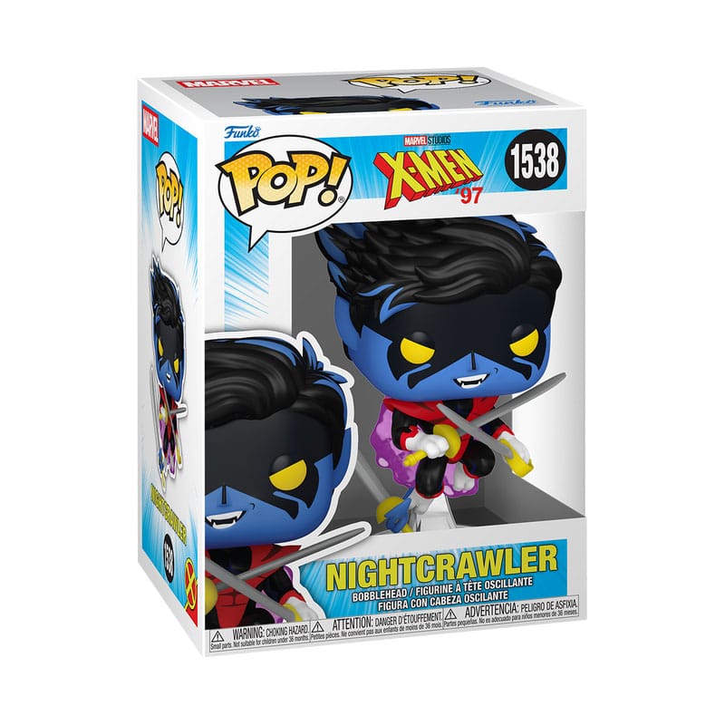 X-Men '97 POP! Marvel Vinyl Figure Nightcrawler 9 cm Funko POP