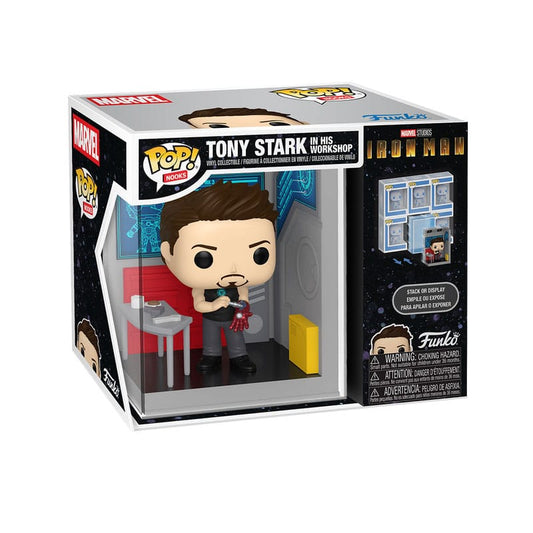 Marvel POP! Nooks Vinyl Figure Tony's Garage 9 cm Funko POP
