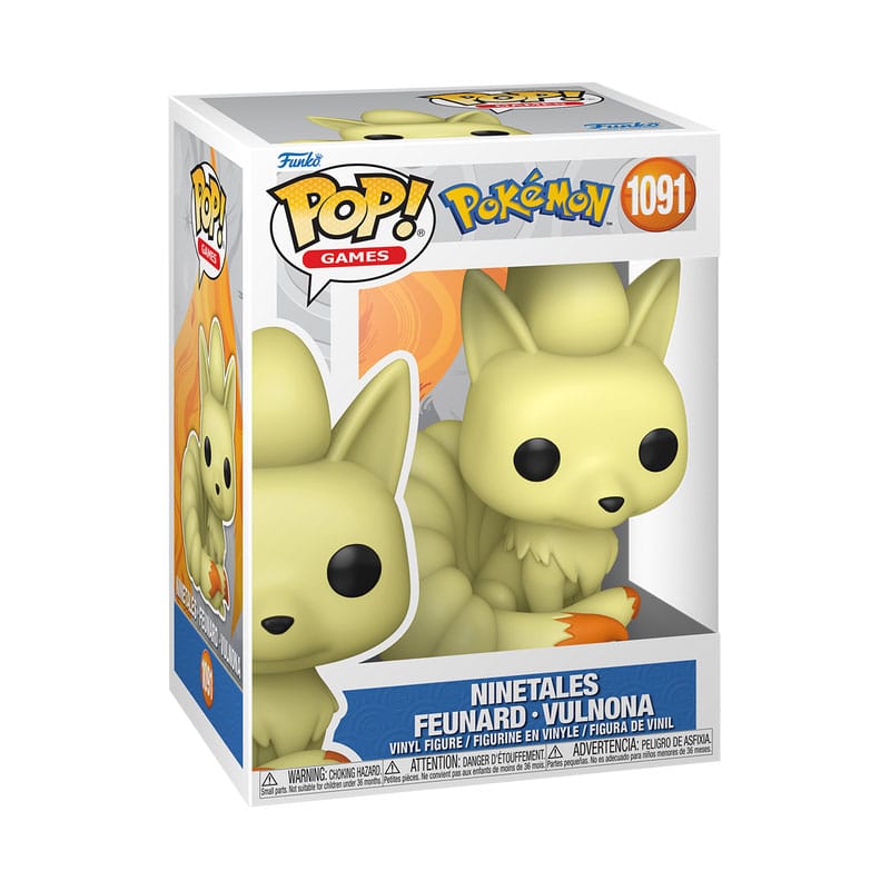 Pokemon POP! Games Vinyl Figure Ninetales 9 cm Funko POP