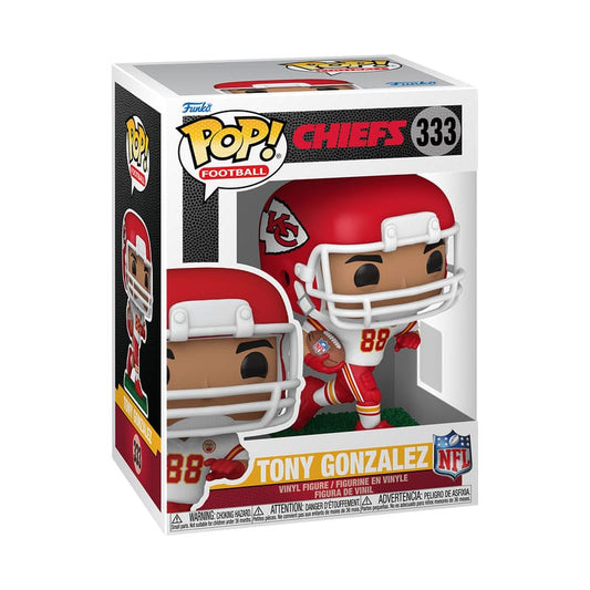 NFL: Legends POP! Sports Vinyl Figure Legends- Tony Gonzalez(Chiefs) 9 cm