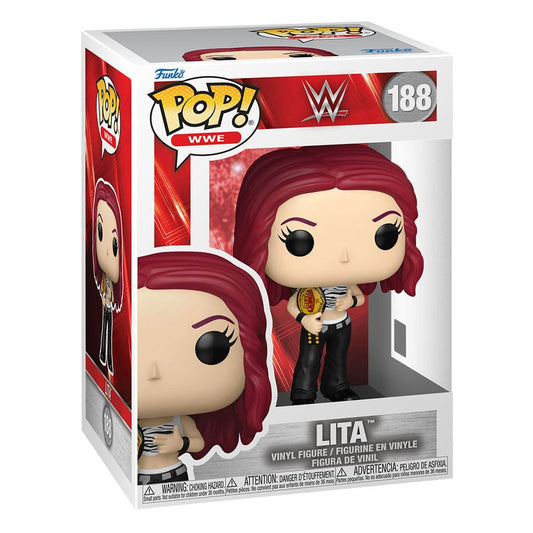WWE POP! Vinyl Figure Lita with Championship Belt 9 cm