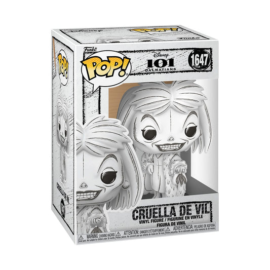 Disney POP! Vinyl Figure Sketched- Cruella De Vil 9 cm Funko POP