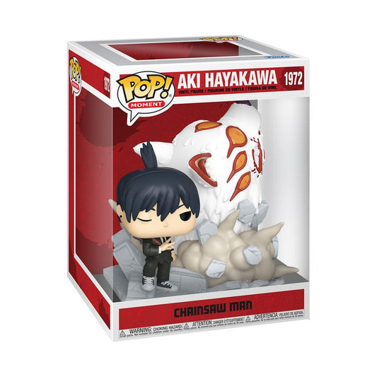 Chainsaw Man POP Moments Vinyl Figures Aki (Fox Devil) 9 cm Funko POP