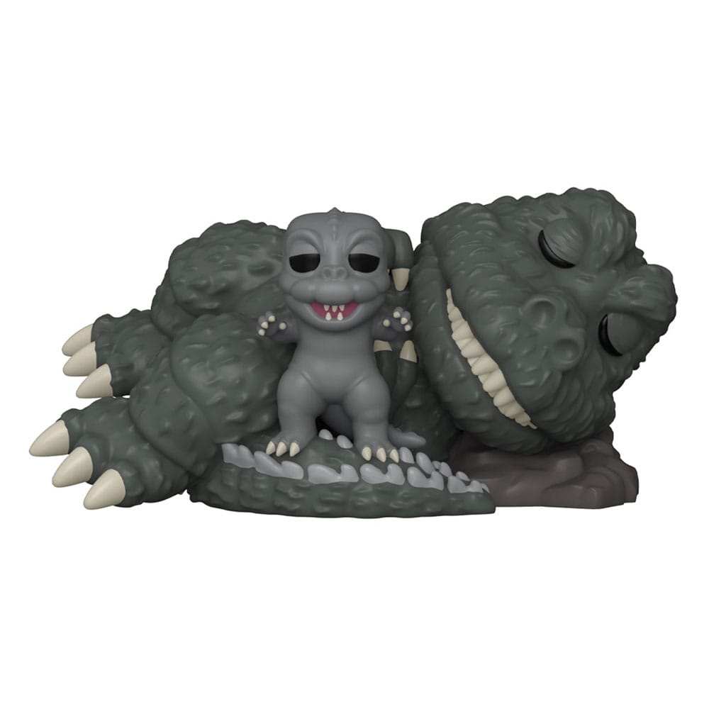 Godzilla Super Sized POP! Movies Vinyl Figure Sleeping Godzilla with Minilla 15 cm