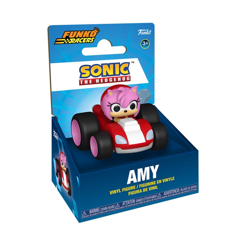 Sonic The Hedgehog Super Racers Diecast Figure Amy Rose 5 cm Funko POP