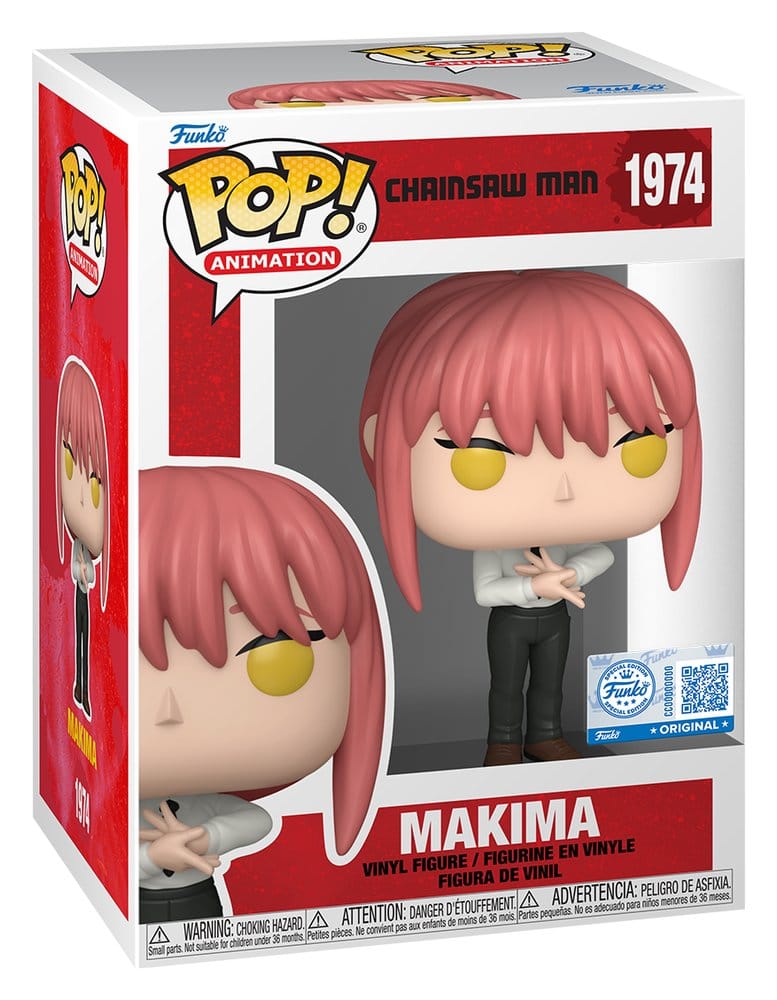Chainsaw Man POP! Animation Vinyl Figure Makima Exclusive Edition 9 cm