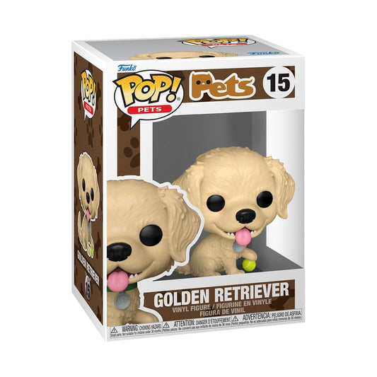 Funko-Legacy POP! Pets Vinyl Figure Golden Retriever 9 cm