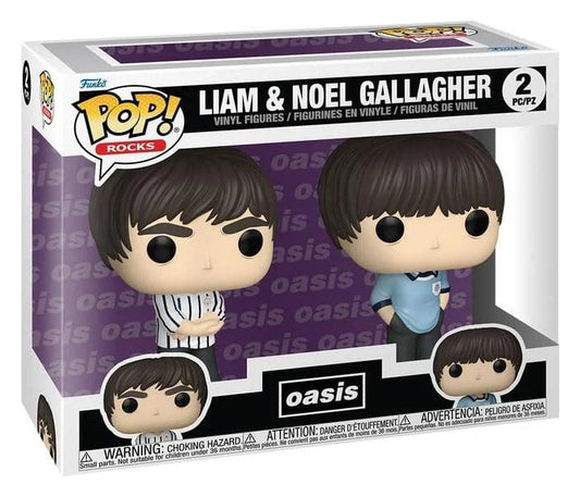 Oasis POP! Vinyl Figures 2-Pack Liam & Noel Gallagher 9 cm