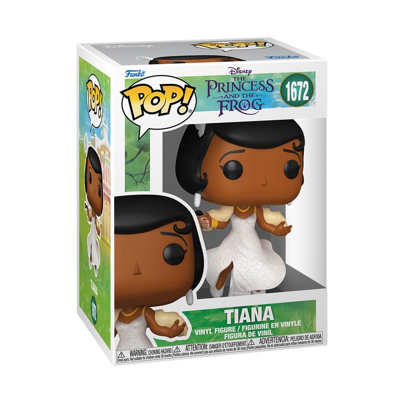 Princess and the Frog POP! Disney Vinyl Figure Tiana w/Glitter 9 cm