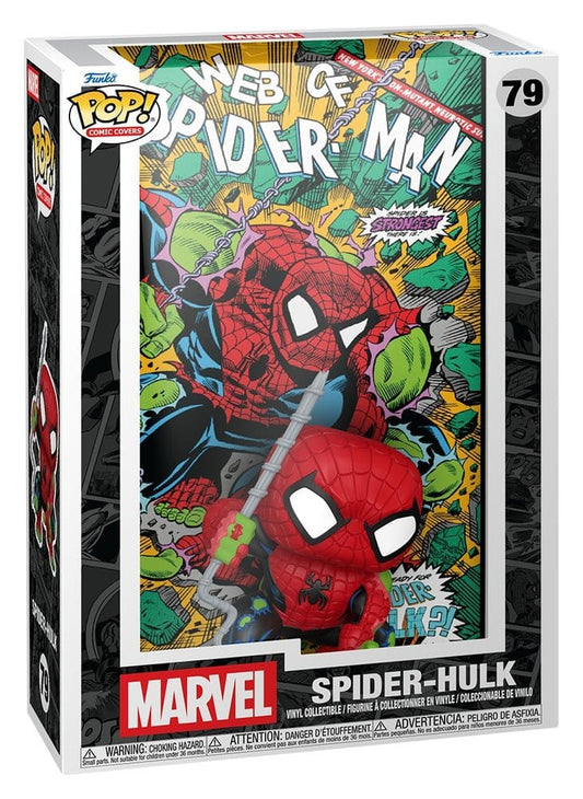 Marvel POP! Comic Covers Vinyl Figure Web of Spider-Man #70 (Spider-Hulk) 9 cm