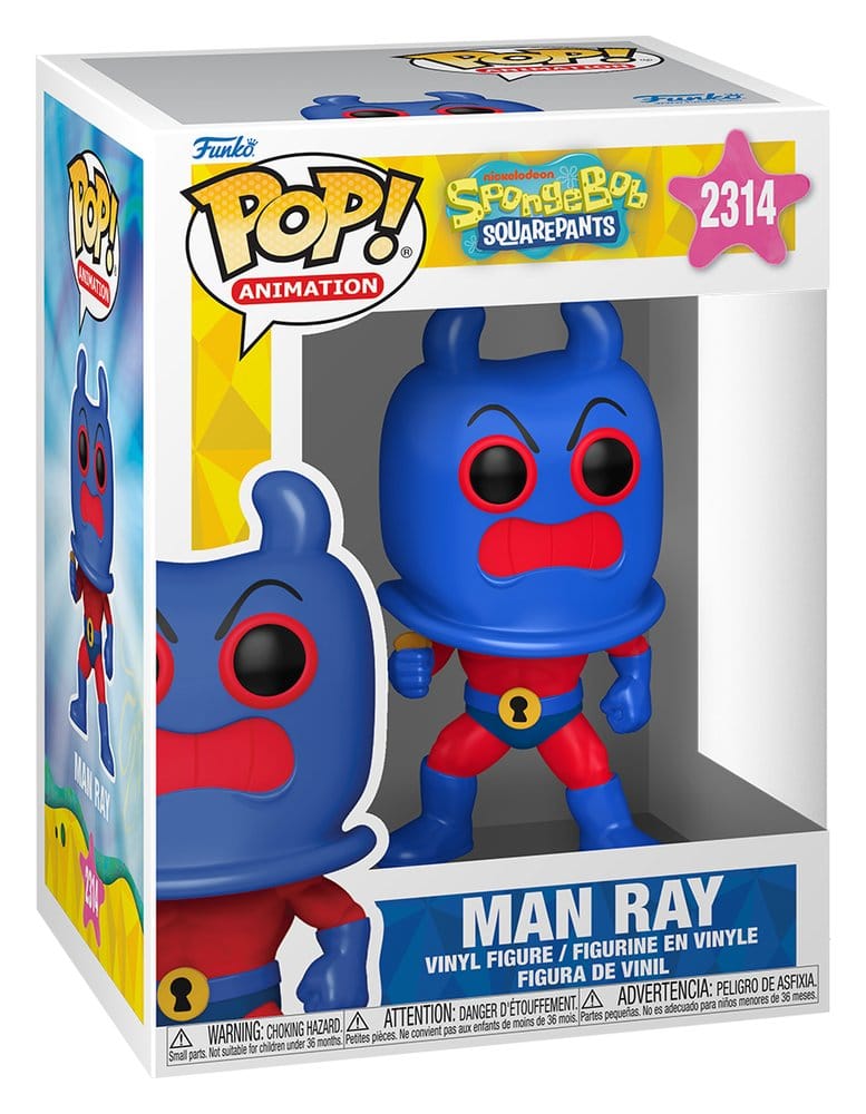 SpongeBob SquarePants POP! Animation Vinyl Figure Man Ray 9 cm