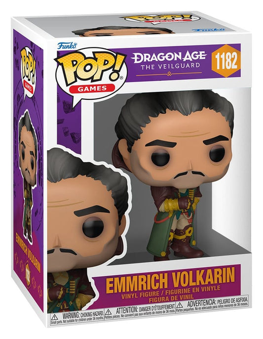 Dragon Age: The Veilguard POP! Games Vinyl Figure Emmrich Volkarin 9 cm
