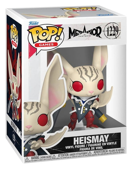 Metaphor: ReFantazio POP! Games Vinyl Figure Heismay 9 cm