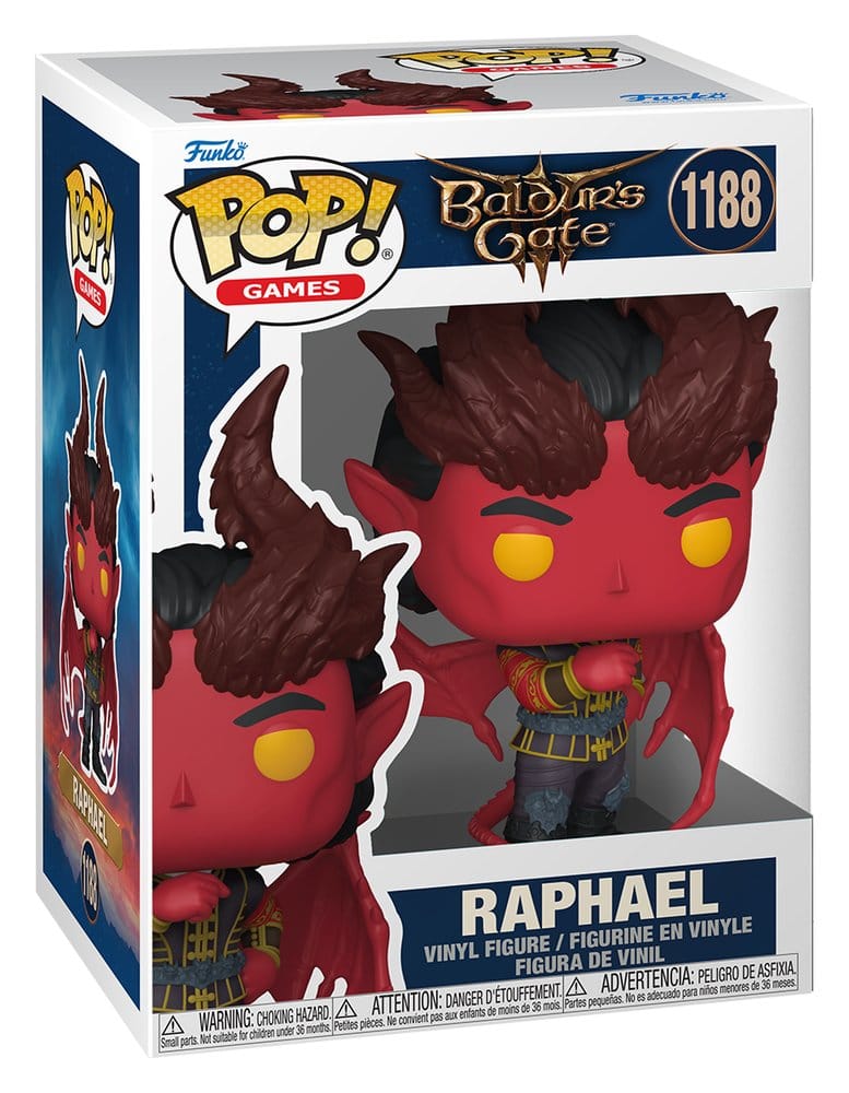 Baldur's Gate POP! Games Vinyl Figure Raphael 9 cm