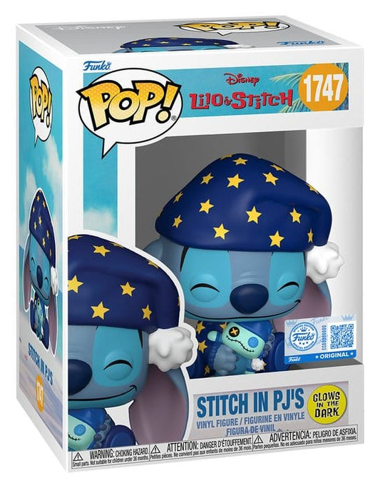 Lilo & Stitch POP! Vinyl Figure Stitch Starry PJs (GW) 9 cm