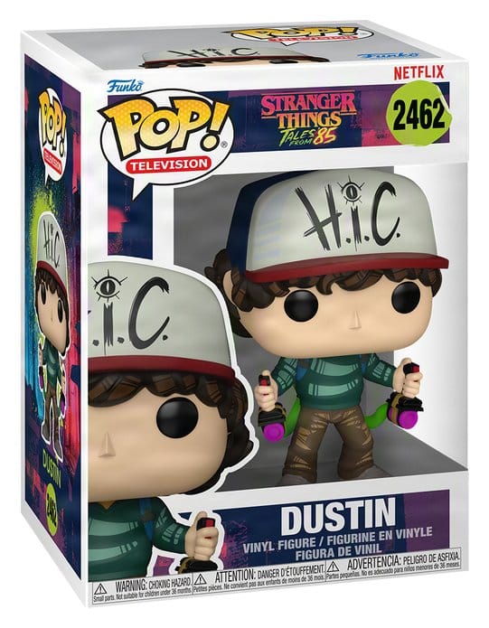 Stranger Things: Tales from '86 POP! Animation Vinyl Figure Dustin 9 cm