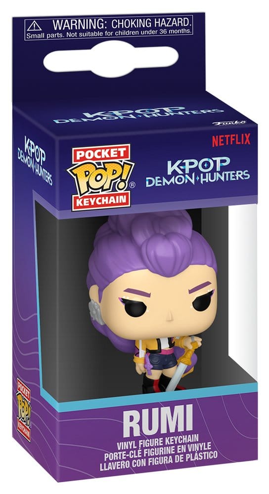 KPop Demon Hunters POP! Vinyl Keychains 4 cm Rumi Display (12)