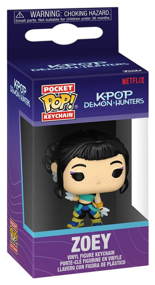 KPop Demon Hunters POP! Vinyl Keychains 4 cm Zoey Display (12)