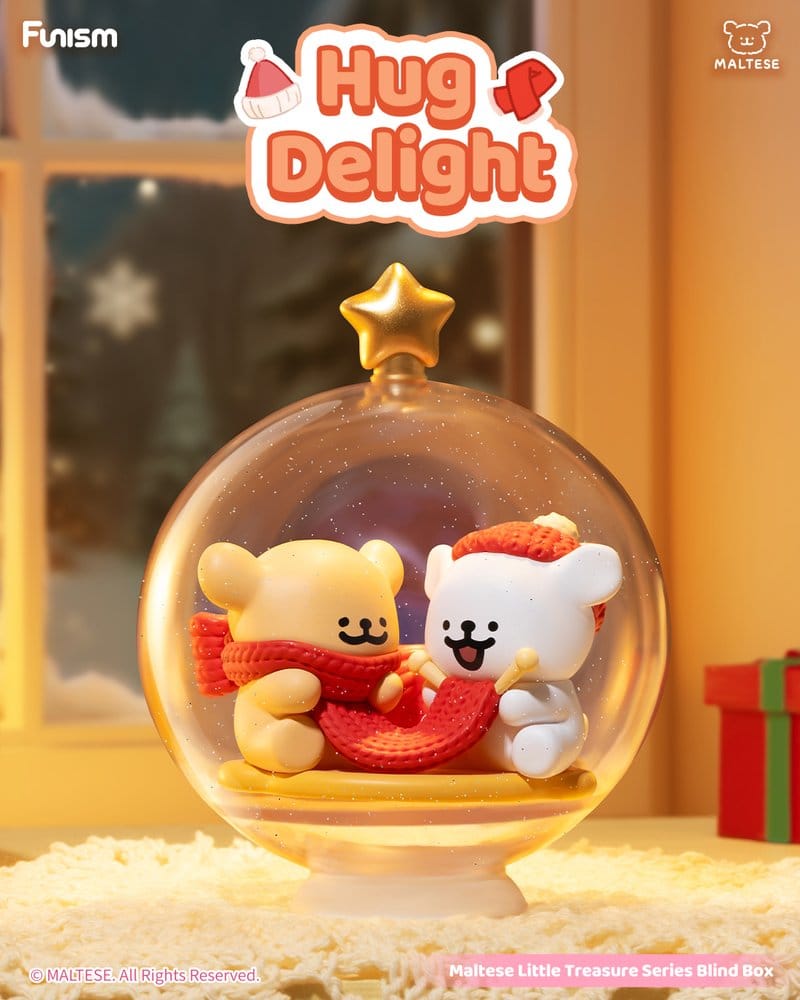 Maltese Blind Box Mini Figures Little Treasure Series 6 cm Display (6)