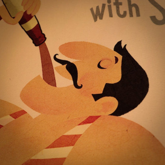 Fallout Art Print Sunset Sarsaparilla Limited Edition 42 x 30 cm