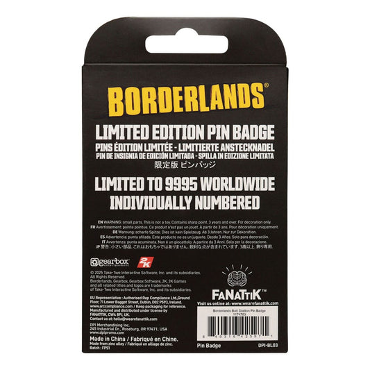 Borderlands Pin Badge Butt Stallion Limited Edition