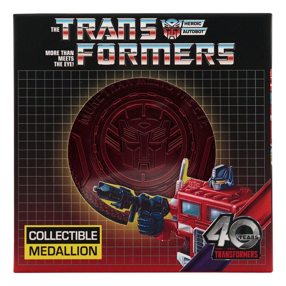 Transformers Medallion 40th Anniversary Autobot Edition Decoration
