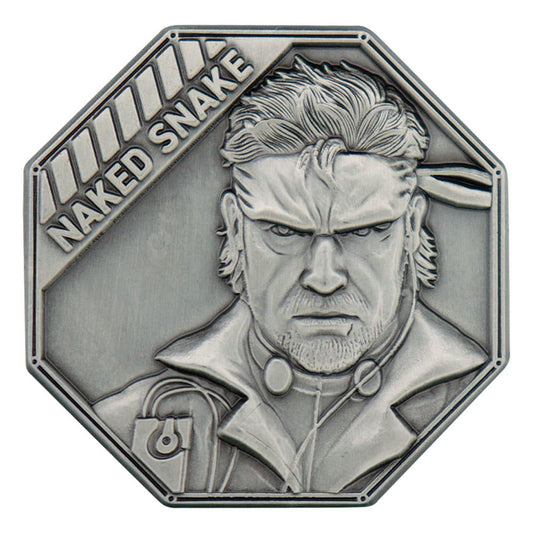 Metal Gear Solid Delta Collectable Coin Naked Snake Limited Edition