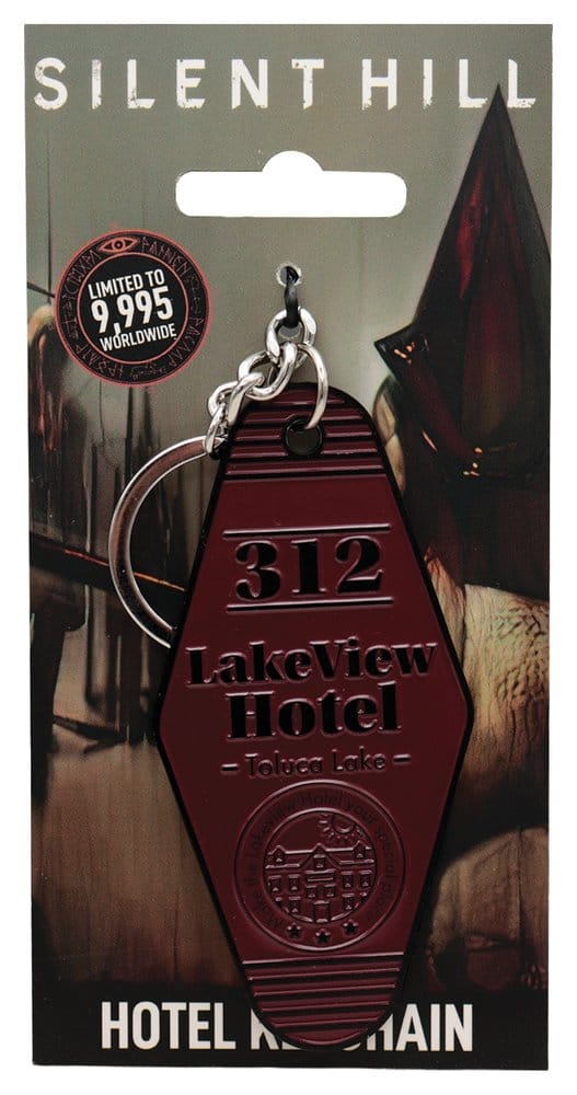 Silent Hill Keychain Keyring Hotel Red Limited Edition