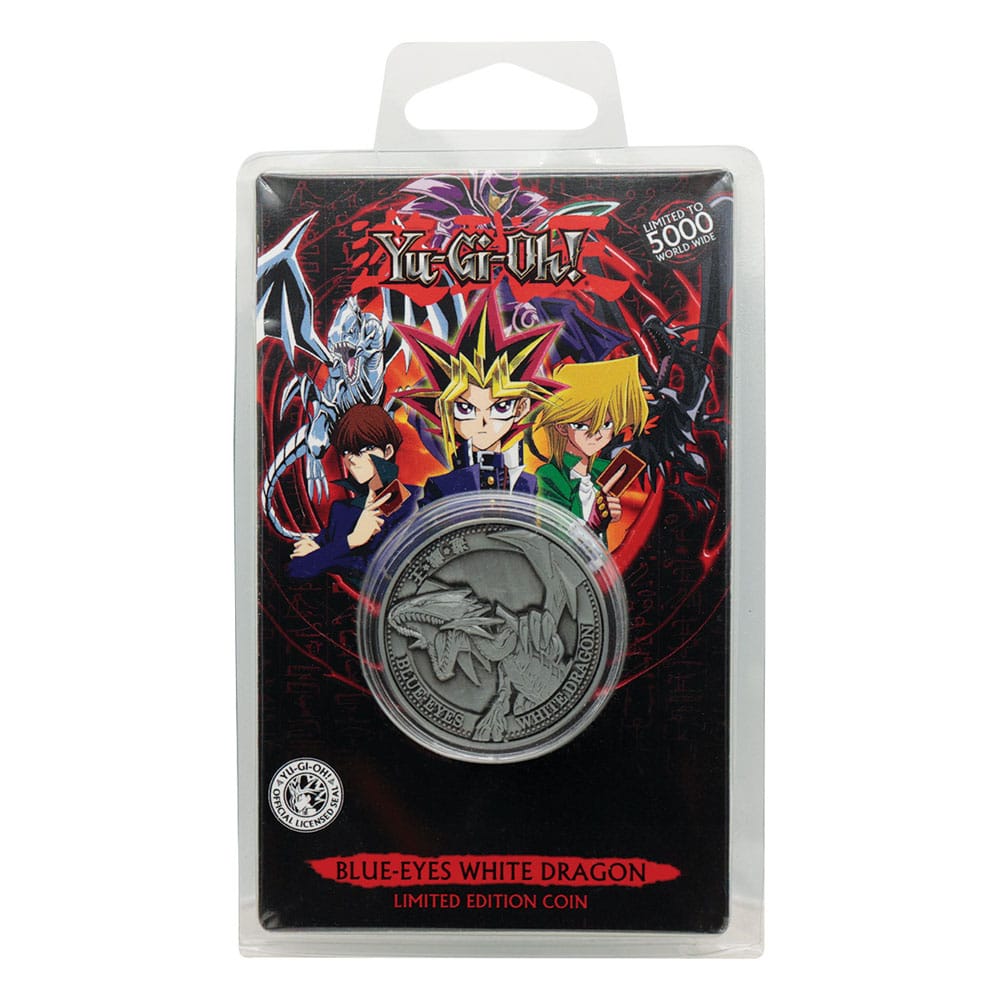 Yu-Gi-Oh! Collectable Coin Blue-Eyes White Dragon Limited Edition Coins