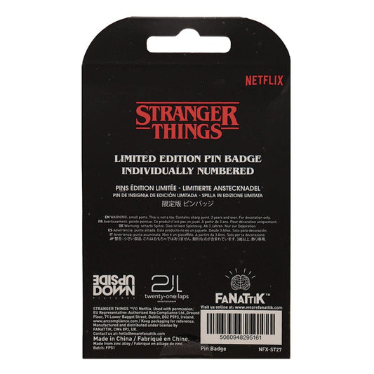 Stranger Things Pin Badge The Squawk Limited Edition