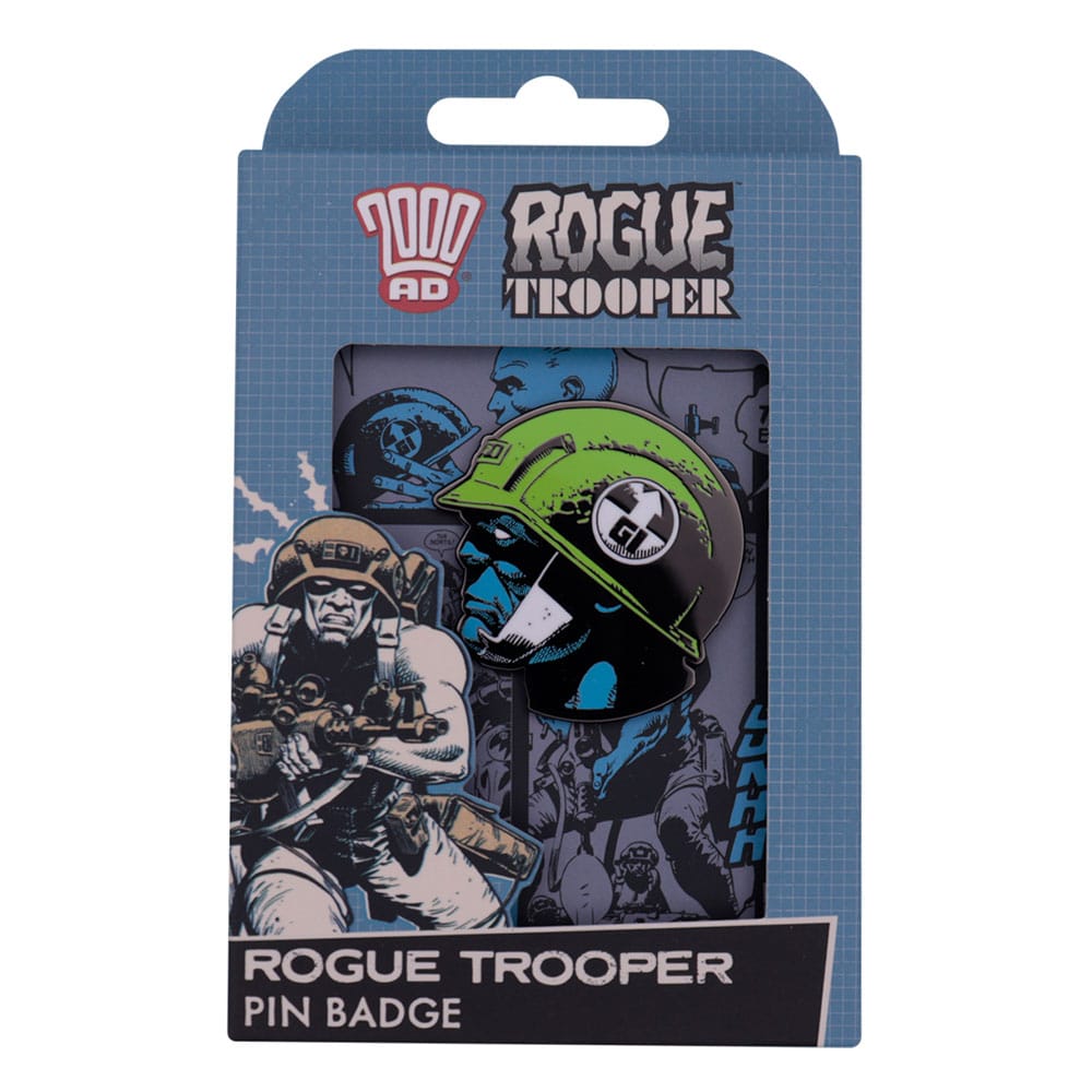 2000 AD Pin Badge Rogue Trooper GI Limited Edition