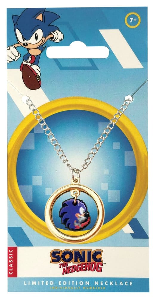 Sonic - The Hedgehog Necklace with Pendant Ring