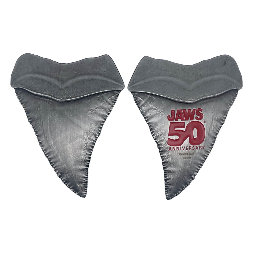 Jaws Medallion 50th Anniversary Shark Tooth Decoration