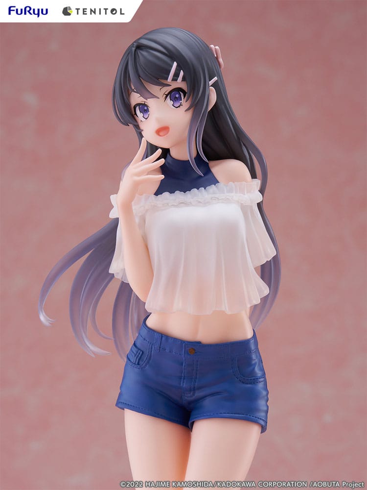Rascal Does Not Dream of Bunny Girl Senpai Tenitol PVC Statue Mai Sakurajima 31 cm Statues