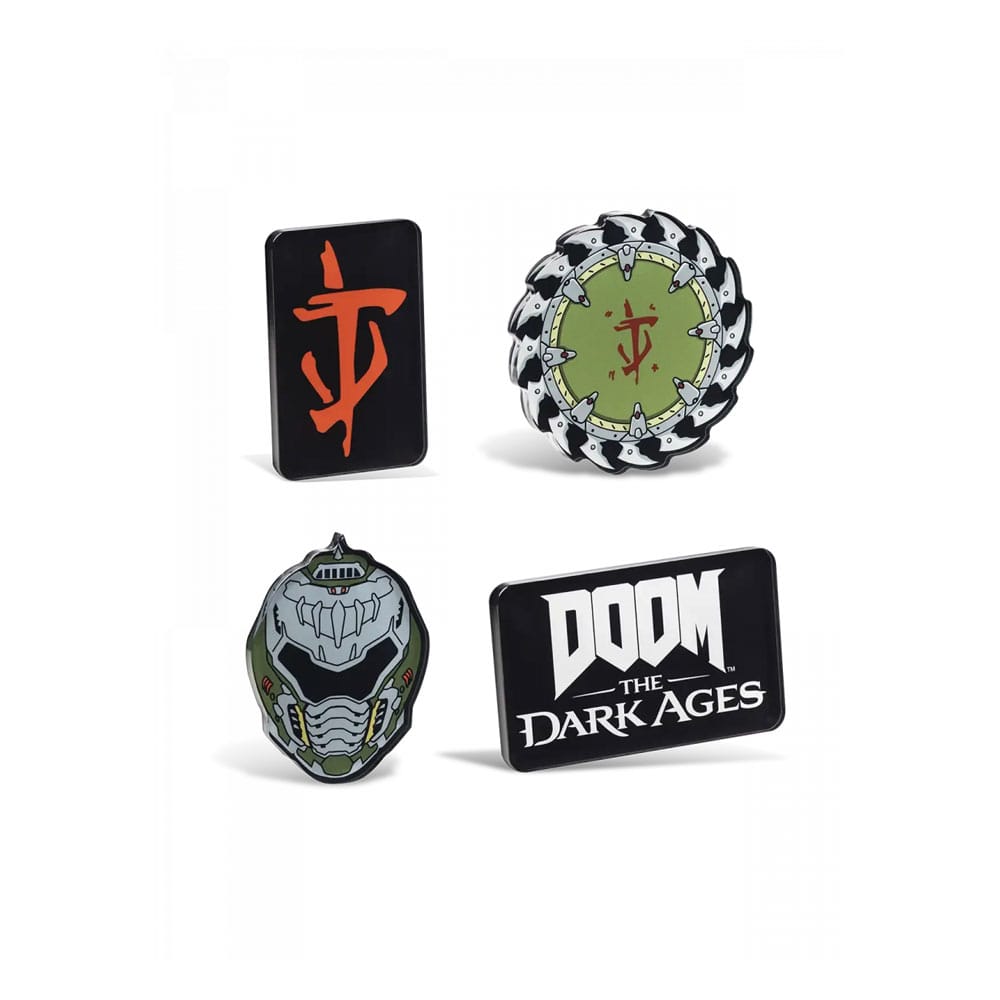 Doom The Dark Ages Magnet set Icons Magnets