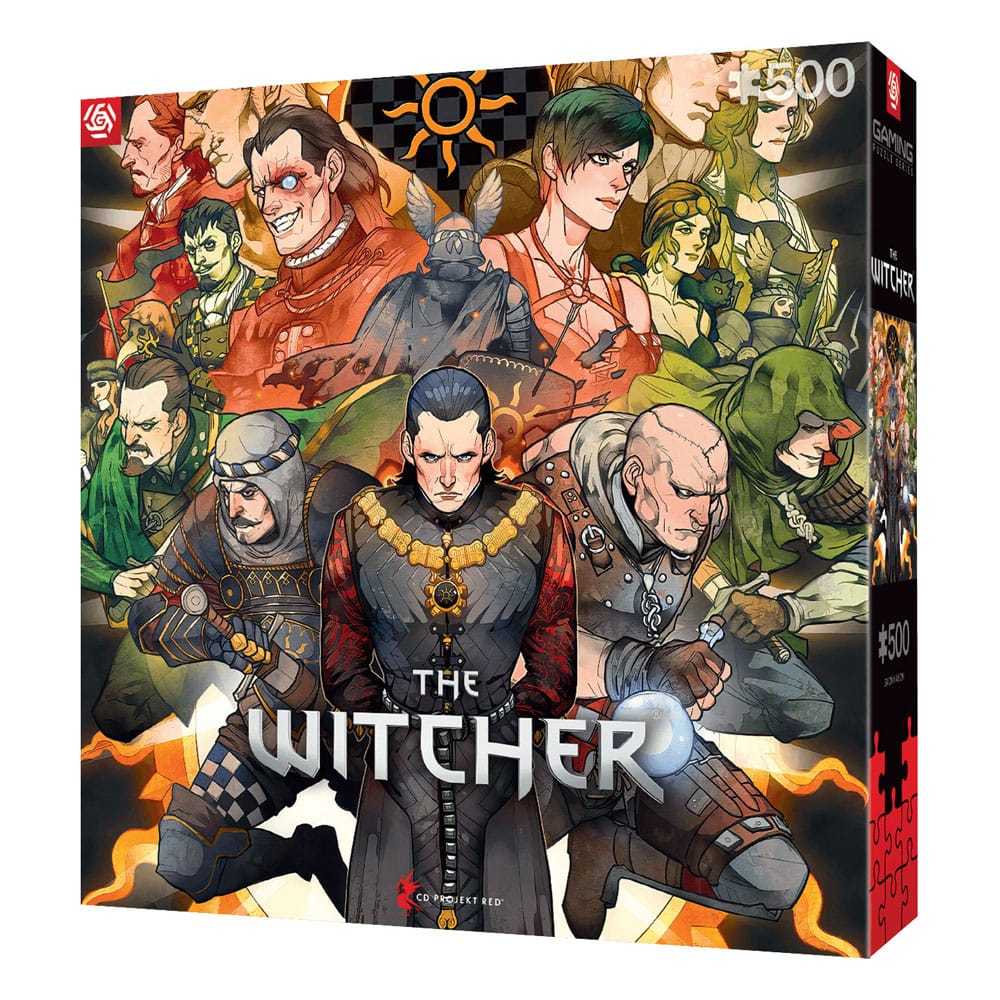 The Witcher Gaming Puzzle Nilfgaard (500 pieces) Puzzles