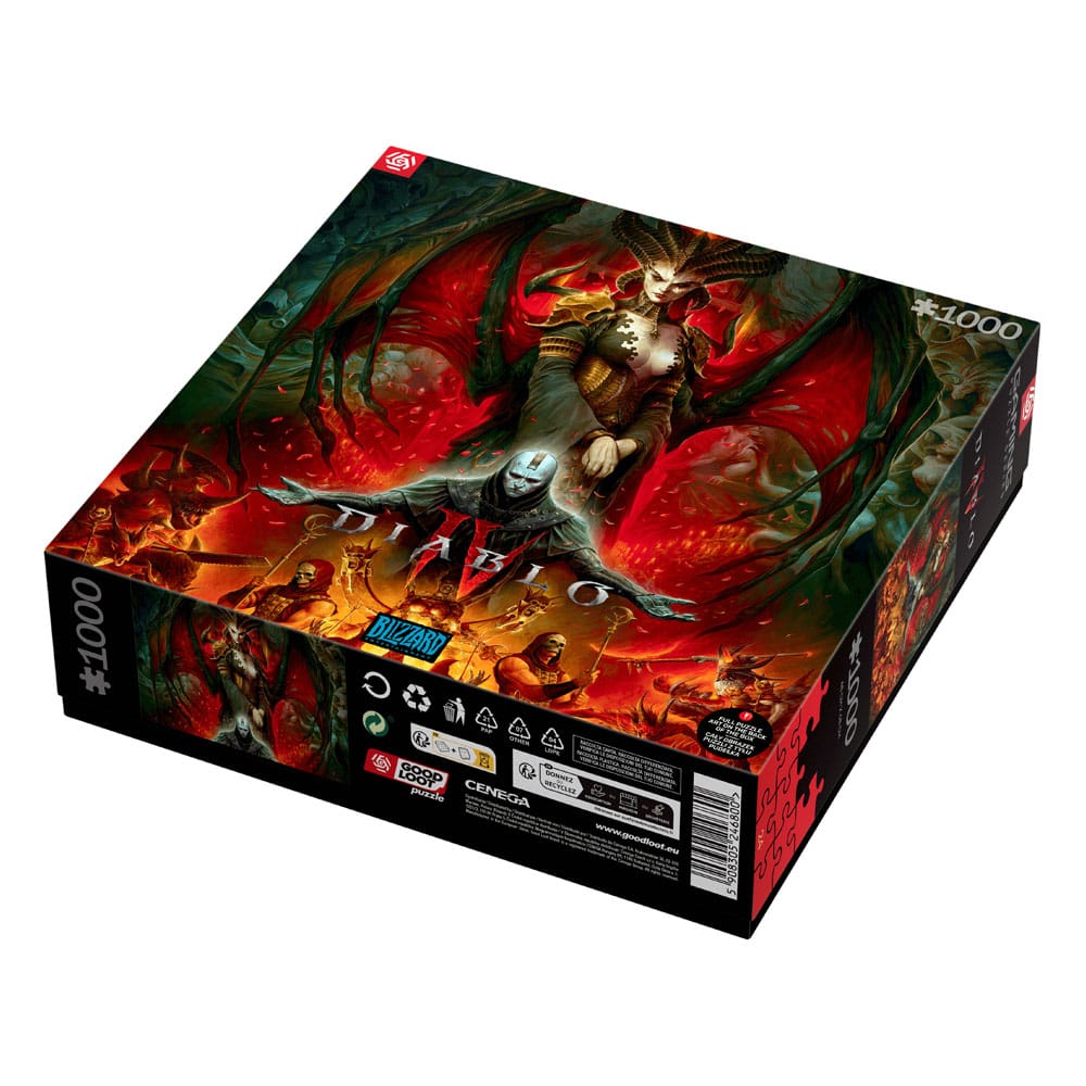 Diablo IV Gaming Puzzle Lilith Composition (1000 pieces) Puzzles