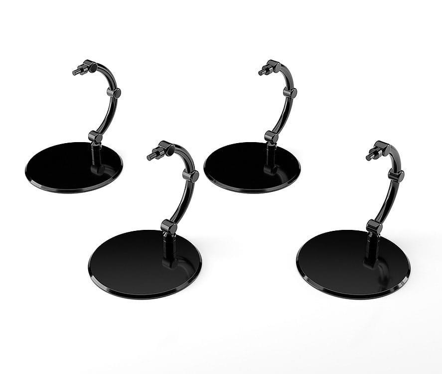 The Simple Stand Mini Nendoroid More for Mini Figures & Models mini Black 4er-Pack
