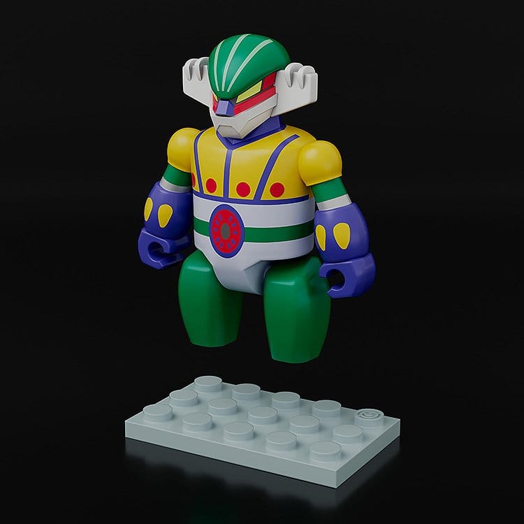 Steel Jeeg Brickroid Action Figure Steel Jeeg 5 cm