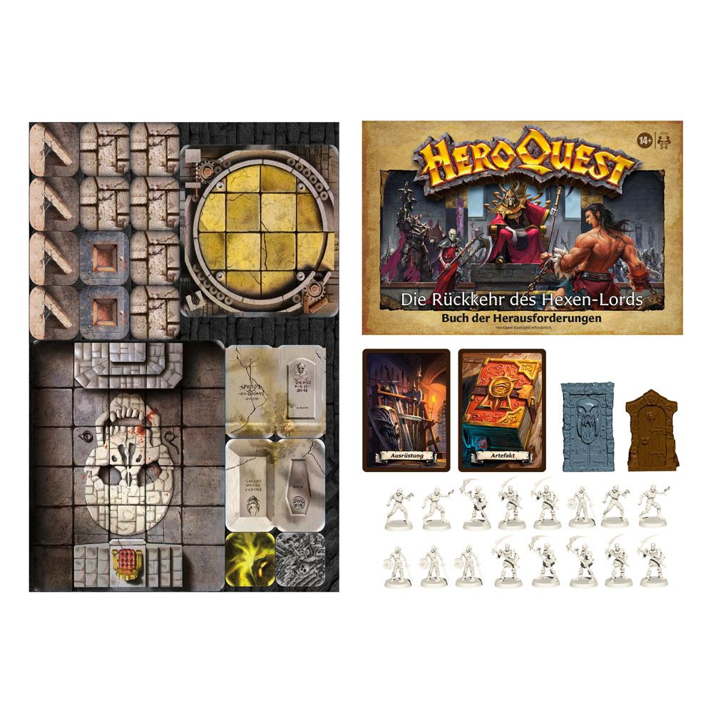 HeroQuest Board Game Expansion HeroQuest Die Rückkehr des Hexen-Lords Quest Pack german Board games and accessories