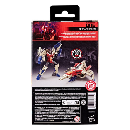 Transformers One Studio Series Deluxe Class Action Figure Starscream 11 cm