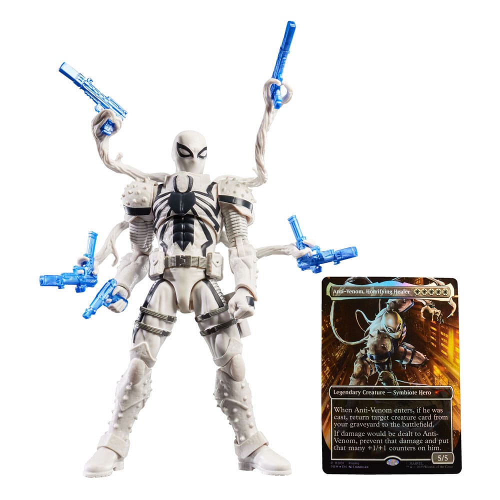 Marvel Legends Magic: The Gathering Action Figure Agent Anti-Venom (plus Exclusive Foil Magic: The Gathering Card) 15 cm