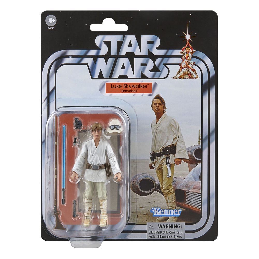 Star Wars Episode IV Vintage Collection Vehicle with Figure Landspeeder & Luke Skywalker (Tatooine)