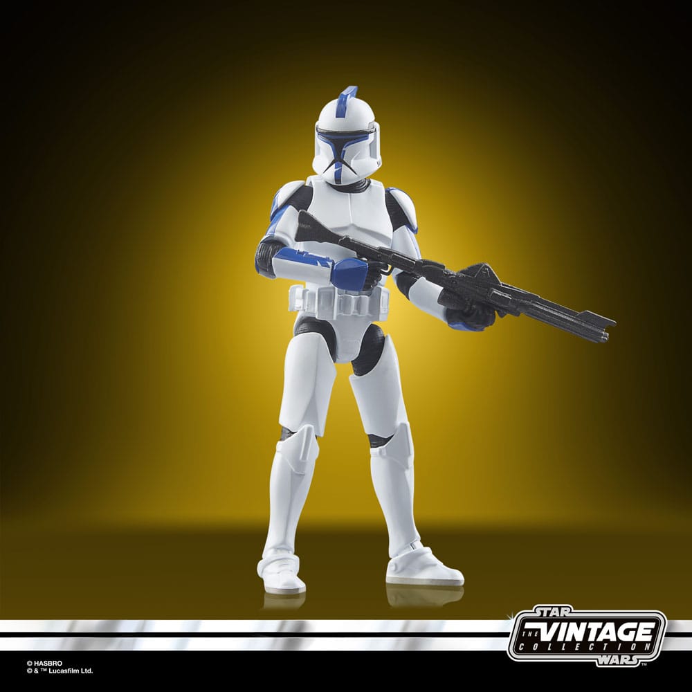 Star Wars: Ahsoka Vintage Collection Action Figure Clone Trooper Lieutnant (Teth) 10 cm Action figures