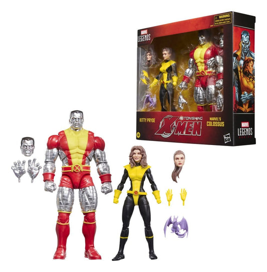 Astonishing X-Men Marvel Legends Action Figure 2-Pack Kitty Pryde & Marvel's Colossus 15 cm