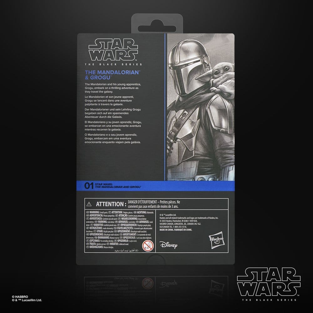Star Wars: The Mandalorian & Grogu Black Series Action Figure The Mandalorian & Grogu 15 cm