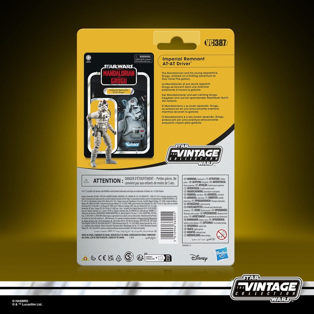 Star Wars: The Mandalorian & Grogu Vintage Collection Action Figure Imperial Remnant AT-AT Driver 10 cm